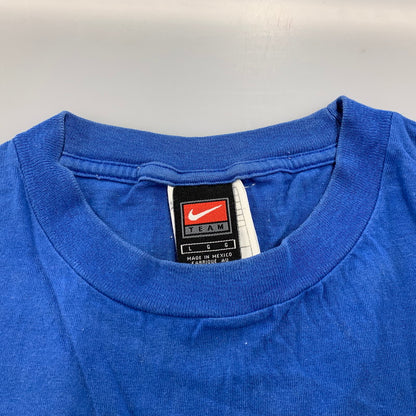 【中古品】【メンズ】 メキシコ製 WIZARDS JORDAN ウィザーズ ジョーダン 23 PRINT プリント S/S ショートスリーブ TEE Tシャツ トップス 半袖 146-260323-ya-04-izu サイズ：L カラー：BLUE 万代Net店