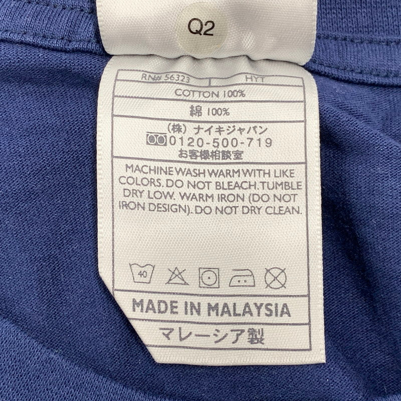 【中古品】【メンズ】 マレーシア製 JORDAN GRAPHIC ジョーダン グラフィック S/S ショートスリーブ TEE Tシャツ トップス 半袖 146-260323-ya-05-izu サイズ：M カラー：NAVY 万代Net店