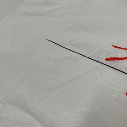 【中古品】【メンズ】 OLD NIKE オールド ナイキ 90-00S マレーシア製 JORDAN PRINT ジョーダン プリント S/S TEE ショートスリーブ Tシャツ トップス 半袖 146-260323-ya-06-izu サイズ：L カラー：WHITE 万代Net店