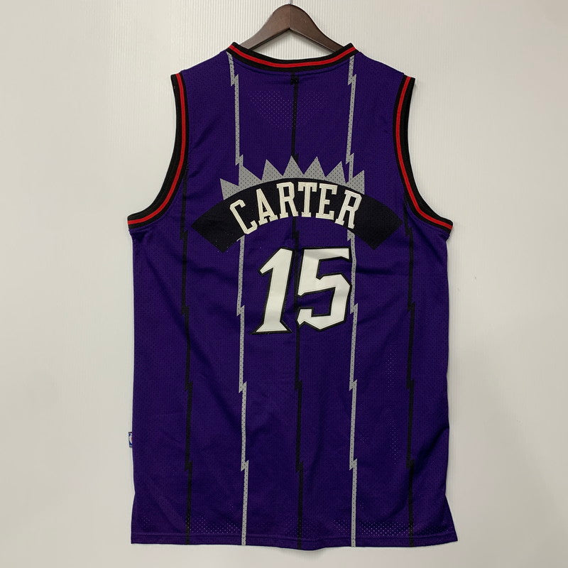 【中古品】【メンズ】 NIKE TEAM ナイキチーム TORONTO RAPTORS #15 CARTER GAME SHIRT トロント ラプターズ カーター ゲームシャツ 韓国製 146-260319-as-15-izu サイズ：XXL カラー：パープル 万代Net店