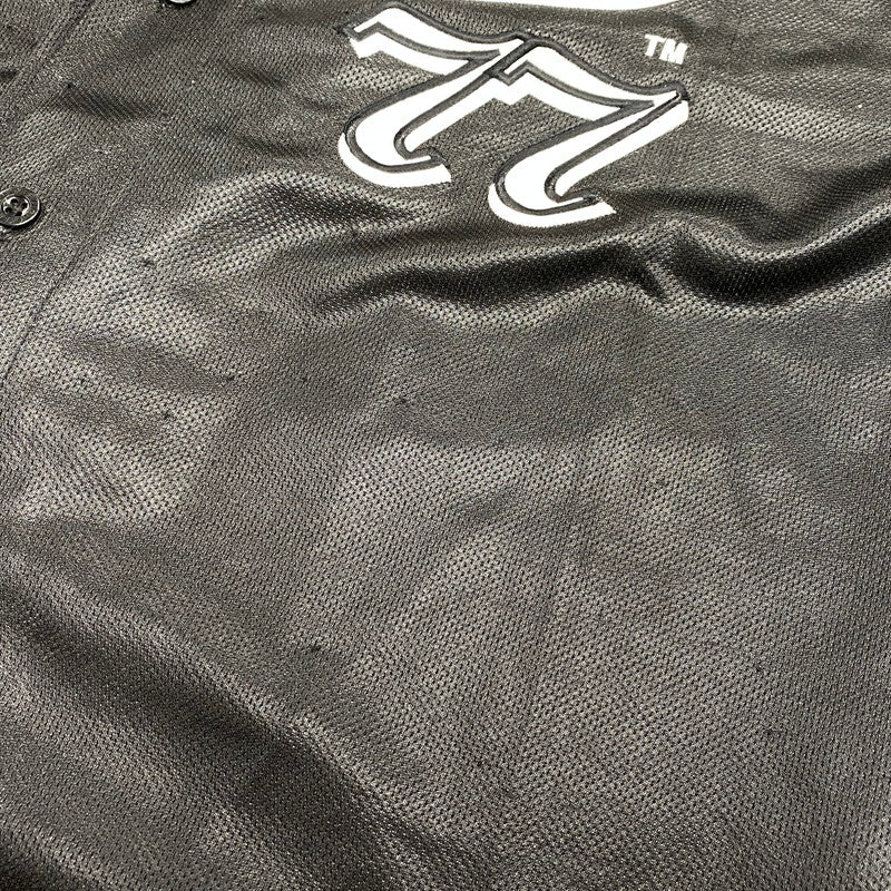 【中古品】【メンズ】 JOKER ジョーカー BASEBALL SHIRT ベースボール シャツ トップス 半袖 146-260319-cs-25-izu サイズ：XXL カラー：ブラック 万代Net店