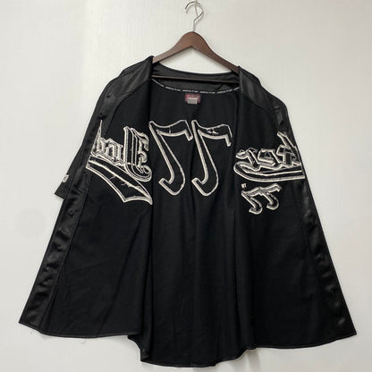 【中古品】【メンズ】 JOKER ジョーカー BASEBALL SHIRT ベースボール シャツ トップス 半袖 146-260319-cs-25-izu サイズ：XXL カラー：ブラック 万代Net店