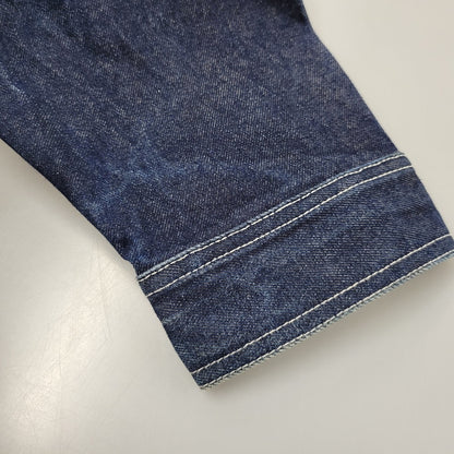 【中古品】【メンズ】 PLATINUM FUBU プラチナム フブ DENIM JACKET デニムジャケット アウター 146-260316-yn-09-izu サイズ：2XL カラー：インディゴ 万代Net店