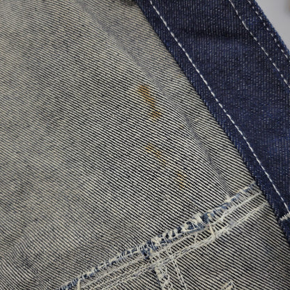 【中古品】【メンズ】 PLATINUM FUBU プラチナム フブ DENIM JACKET デニムジャケット アウター 146-260316-yn-09-izu サイズ：2XL カラー：インディゴ 万代Net店