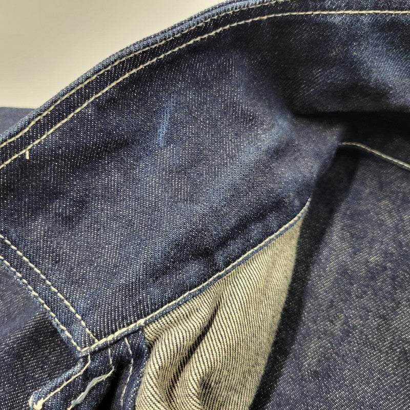 【中古品】【メンズ】 PLATINUM FUBU プラチナム フブ DENIM JACKET デニムジャケット アウター 146-260316-yn-09-izu サイズ：2XL カラー：インディゴ 万代Net店