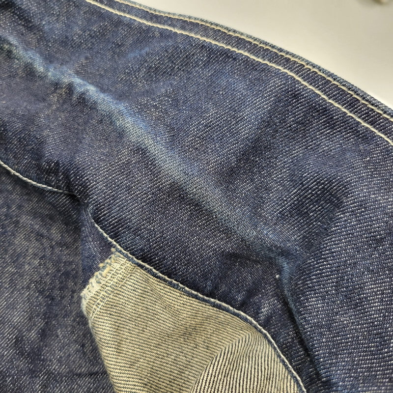 【中古品】【メンズ】 PLATINUM FUBU プラチナム フブ DENIM JACKET デニムジャケット アウター 146-260316-yn-09-izu サイズ：2XL カラー：インディゴ 万代Net店