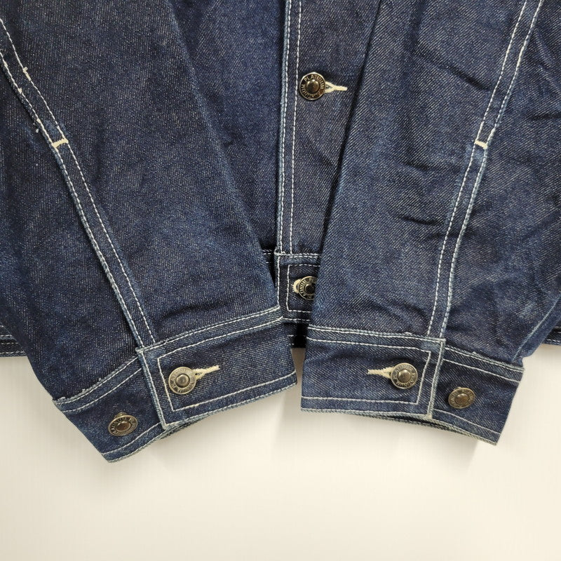 【中古品】【メンズ】 PLATINUM FUBU プラチナム フブ DENIM JACKET デニムジャケット アウター 146-260316-yn-09-izu サイズ：2XL カラー：インディゴ 万代Net店