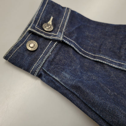 【中古品】【メンズ】 PLATINUM FUBU プラチナム フブ DENIM JACKET デニムジャケット アウター 146-260316-yn-09-izu サイズ：2XL カラー：インディゴ 万代Net店