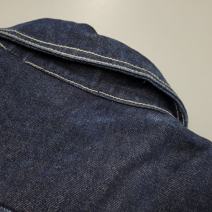 【中古品】【メンズ】 PLATINUM FUBU プラチナム フブ DENIM JACKET デニムジャケット アウター 146-260316-yn-09-izu サイズ：2XL カラー：インディゴ 万代Net店