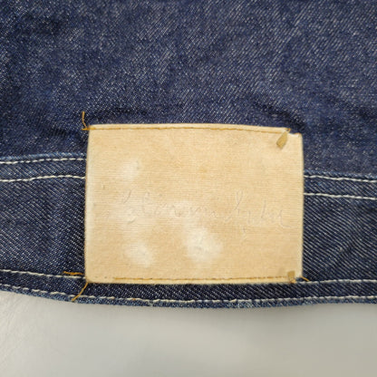 【中古品】【メンズ】 PLATINUM FUBU プラチナム フブ DENIM JACKET デニムジャケット アウター 146-260316-yn-09-izu サイズ：2XL カラー：インディゴ 万代Net店