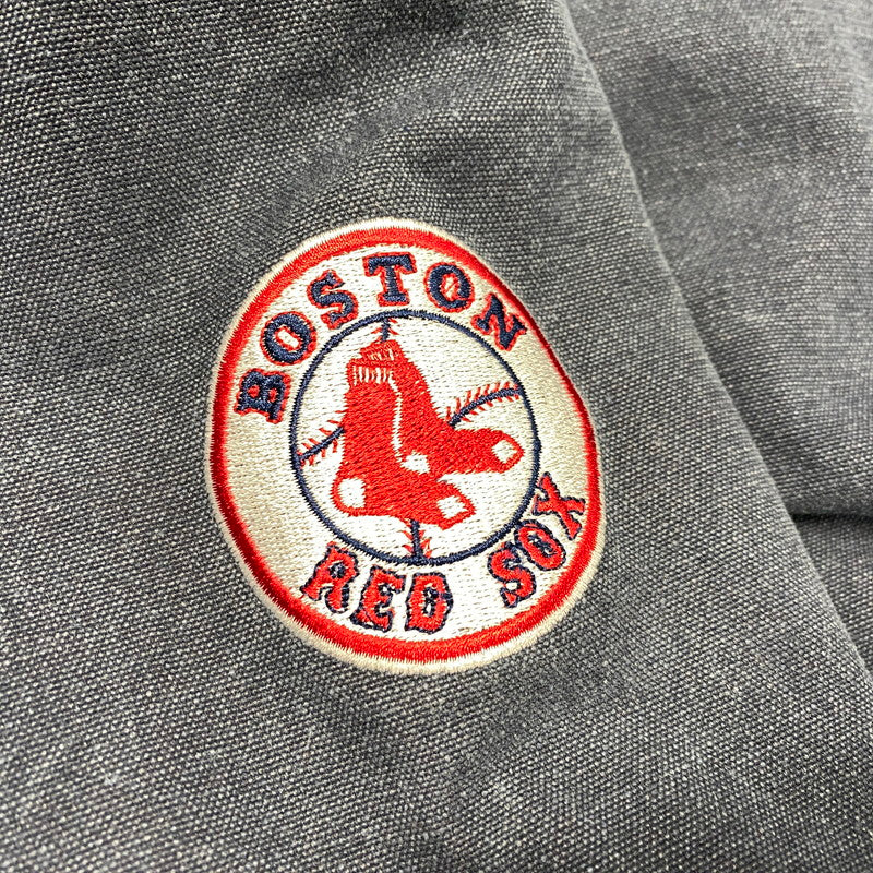 【中古品】【メンズ】 PERUSHU ペルーシュ PE333034BW 中綿キルティングダックフードブルゾン アウター 147-260321-as-17-izu サイズ：L カラー：ブルー系 万代Net店