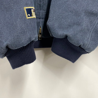 【中古品】【メンズ】 PERUSHU ペルーシュ PE333034BW 中綿キルティングダックフードブルゾン アウター 147-260321-as-17-izu サイズ：L カラー：ブルー系 万代Net店