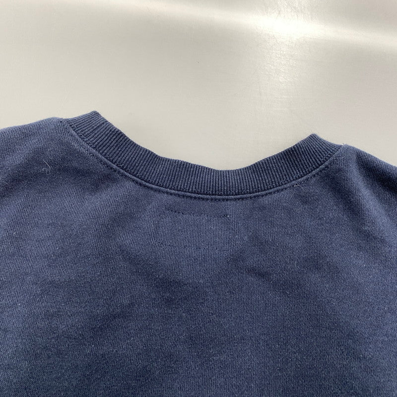 【中古品】【メンズ】 THISISNEVERTHAT ディスイズネバーザット T-LOGO LT CREWNECK ティーロゴ エルティー クルーネック トップス 長袖 142-260319-cs-26-izu サイズ：L カラー：ネイビー 万代Net店