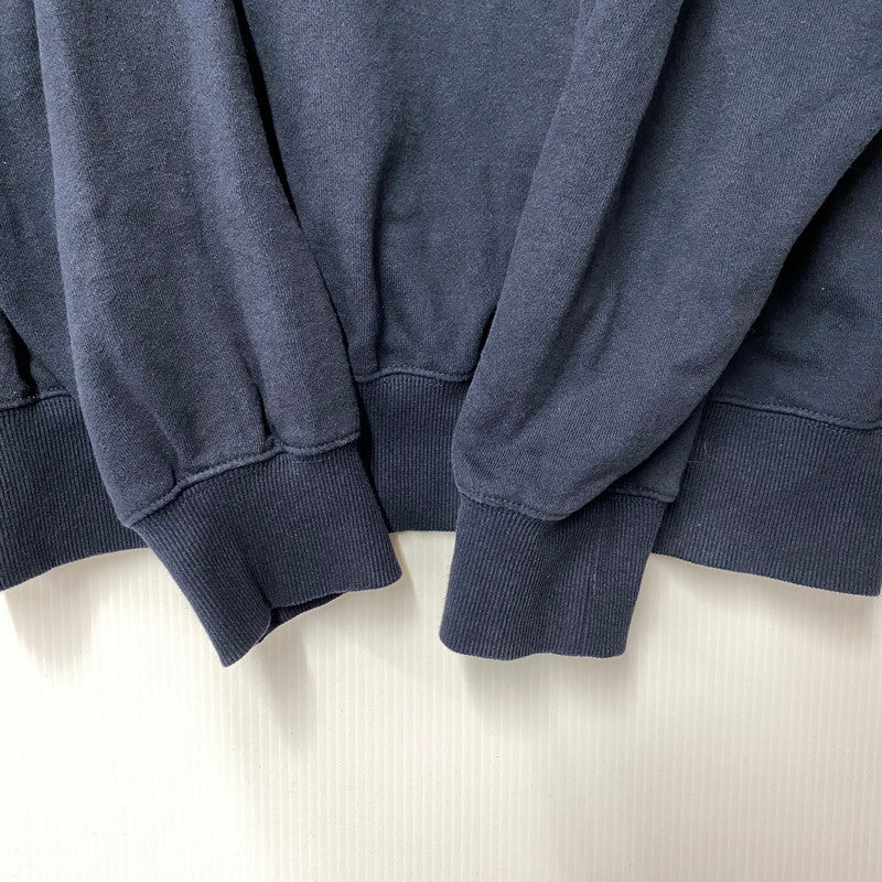 【中古品】【メンズ】 THISISNEVERTHAT ディスイズネバーザット T-LOGO LT CREWNECK ティーロゴ エルティー クルーネック トップス 長袖 142-260319-cs-26-izu サイズ：L カラー：ネイビー 万代Net店