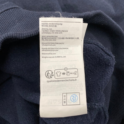 【中古品】【メンズ】 THISISNEVERTHAT ディスイズネバーザット T-LOGO LT CREWNECK ティーロゴ エルティー クルーネック トップス 長袖 142-260319-cs-26-izu サイズ：L カラー：ネイビー 万代Net店