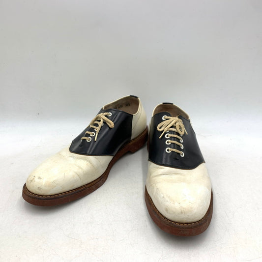 【現状渡し品】【メンズ】 6783 SADDLE SHOES サドルシューズ 靴 シューズ 164-260317-ya-05-izu サイズ：26 1/2 カラー：ホワイト×ブラック 万代Net店