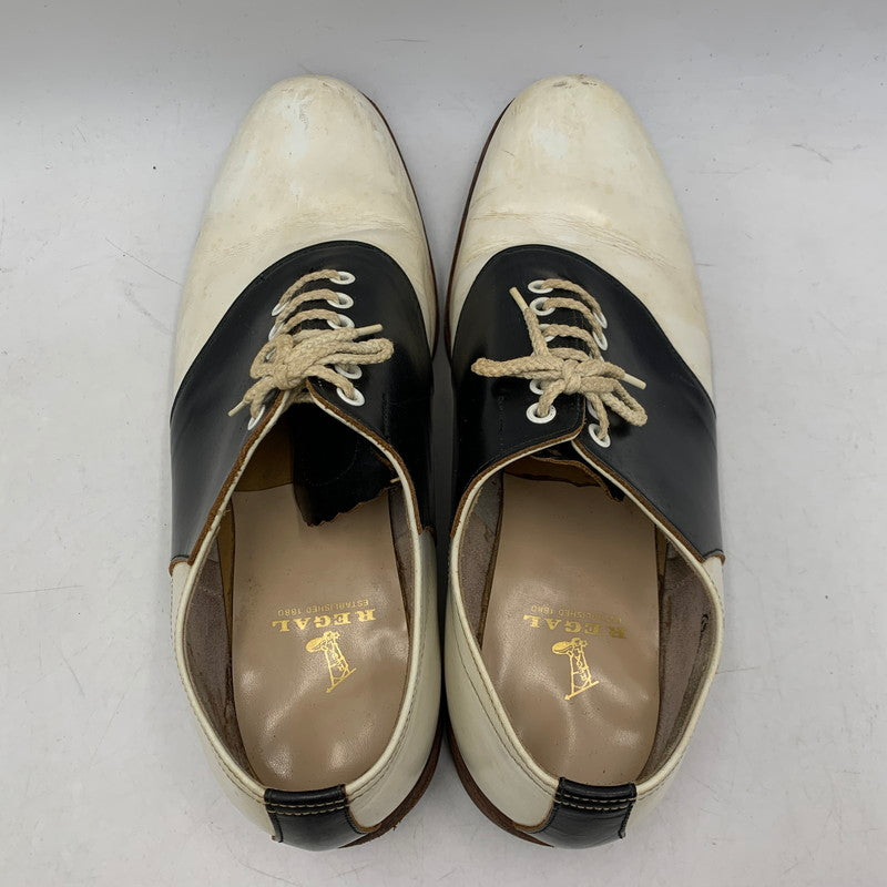 【現状渡し品】【メンズ】 6783 SADDLE SHOES サドルシューズ 靴 シューズ 164-260317-ya-05-izu サイズ：26 1/2 カラー：ホワイト×ブラック 万代Net店
