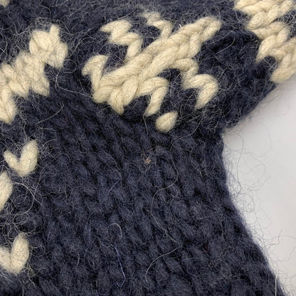 【中古品】【メンズ】 ELSPIA エルスピア WOOL HALF BUTTON KNIT ウール ハーフ ボタン ニット トップス セーター 145-260323-ya-07-izu サイズ：L カラー：NAVY 万代Net店