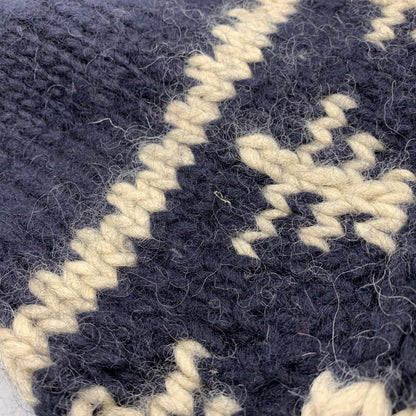 【中古品】【メンズ】 ELSPIA エルスピア WOOL HALF BUTTON KNIT ウール ハーフ ボタン ニット トップス セーター 145-260323-ya-07-izu サイズ：L カラー：NAVY 万代Net店