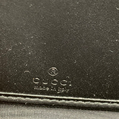 【中古品】【メンズ/レディース】 GUCCI グッチ 443123 GGマーモント ジップアラウンドウォレット 財布 長財布 181-260318-ya-05-izu カラー：ブラック 万代Net店