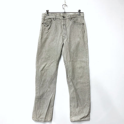【現状渡し品】【メンズ】 LEVI’S リーバイス 501-0657 先染め GRAY DENIM PANTS グレー デニム パンツ ボトムス 157-260320-kh-01-izu サイズ：36×32 カラー：グレー 万代Net店