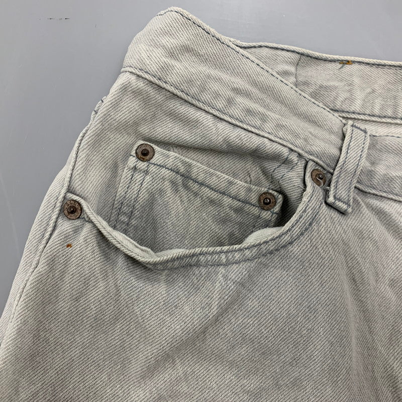 【現状渡し品】【メンズ】 LEVI’S リーバイス 501-0657 先染め GRAY DENIM PANTS グレー デニム パンツ ボトムス 157-260320-kh-01-izu サイズ：36×32 カラー：グレー 万代Net店