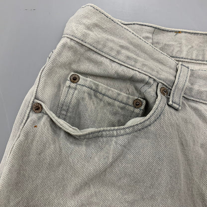 【現状渡し品】【メンズ】 LEVI’S リーバイス 501-0657 先染め GRAY DENIM PANTS グレー デニム パンツ ボトムス 157-260320-kh-01-izu サイズ：36×32 カラー：グレー 万代Net店