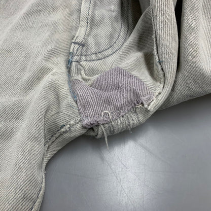 【現状渡し品】【メンズ】 LEVI’S リーバイス 501-0657 先染め GRAY DENIM PANTS グレー デニム パンツ ボトムス 157-260320-kh-01-izu サイズ：36×32 カラー：グレー 万代Net店