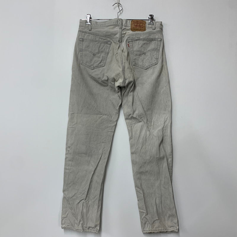 【現状渡し品】【メンズ】 LEVI’S リーバイス 501-0657 先染め GRAY DENIM PANTS グレー デニム パンツ ボトムス 157-260320-kh-01-izu サイズ：36×32 カラー：グレー 万代Net店