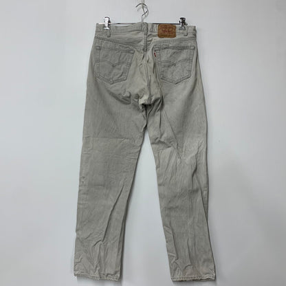 【現状渡し品】【メンズ】 LEVI’S リーバイス 501-0657 先染め GRAY DENIM PANTS グレー デニム パンツ ボトムス 157-260320-kh-01-izu サイズ：36×32 カラー：グレー 万代Net店