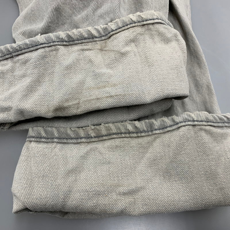 【現状渡し品】【メンズ】 LEVI’S リーバイス 501-0657 先染め GRAY DENIM PANTS グレー デニム パンツ ボトムス 157-260320-kh-01-izu サイズ：36×32 カラー：グレー 万代Net店
