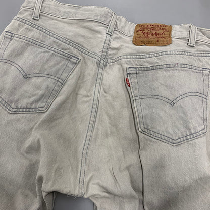【現状渡し品】【メンズ】 LEVI’S リーバイス 501-0657 先染め GRAY DENIM PANTS グレー デニム パンツ ボトムス 157-260320-kh-01-izu サイズ：36×32 カラー：グレー 万代Net店