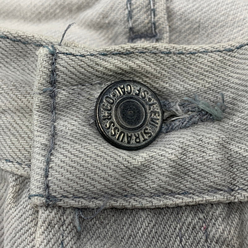 【現状渡し品】【メンズ】 LEVI’S リーバイス 501-0657 先染め GRAY DENIM PANTS グレー デニム パンツ ボトムス 157-260320-kh-01-izu サイズ：36×32 カラー：グレー 万代Net店