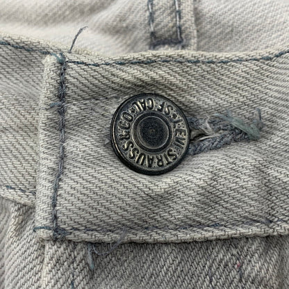 【現状渡し品】【メンズ】 LEVI’S リーバイス 501-0657 先染め GRAY DENIM PANTS グレー デニム パンツ ボトムス 157-260320-kh-01-izu サイズ：36×32 カラー：グレー 万代Net店