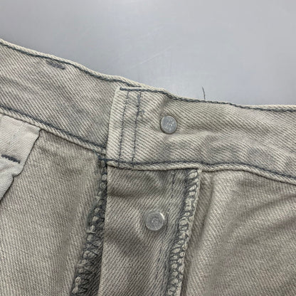 【現状渡し品】【メンズ】 LEVI’S リーバイス 501-0657 先染め GRAY DENIM PANTS グレー デニム パンツ ボトムス 157-260320-kh-01-izu サイズ：36×32 カラー：グレー 万代Net店