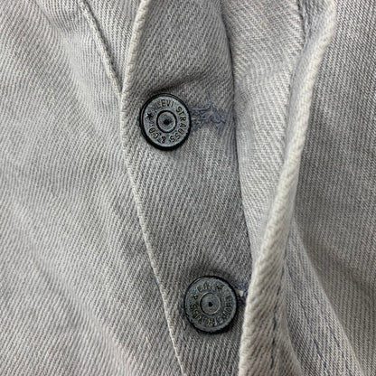 【現状渡し品】【メンズ】 LEVI’S リーバイス 501-0657 先染め GRAY DENIM PANTS グレー デニム パンツ ボトムス 157-260320-kh-01-izu サイズ：36×32 カラー：グレー 万代Net店