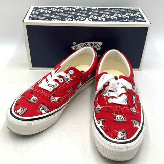 【中古品】【メンズ】 × VANS バンズ VN000EE8CJG1 ERA DOG エラ ドッグ スニーカー シューズ 靴 162-260318-ya-02-izu サイズ：27.5cm カラー：レッド 万代Net店