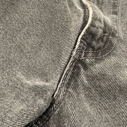 【中古品】【メンズ】 00550-0260 刻印554 USA製 90’S RELAXED FIT DENIM PANTS リラックス フィット デニム パンツ ズボン ボトムス 157-260318-ya-10-izu サイズ：33×36 カラー：BLACK 万代Net店