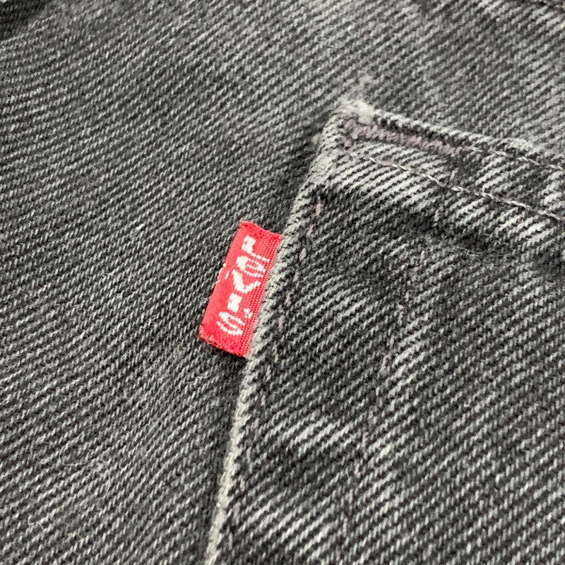 【中古品】【メンズ】 00550-0260 刻印554 USA製 90’S RELAXED FIT DENIM PANTS リラックス フィット デニム パンツ ズボン ボトムス 157-260318-ya-10-izu サイズ：33×36 カラー：BLACK 万代Net店