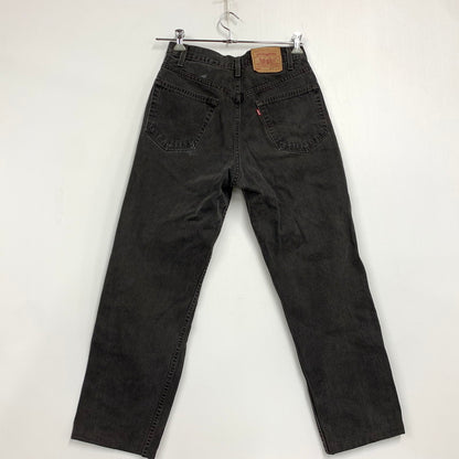 【中古品】【メンズ】 00550-0260 刻印554 USA製 90’S RELAXED FIT DENIM PANTS リラックス フィット デニム パンツ ズボン ボトムス 157-260318-ya-10-izu サイズ：33×36 カラー：BLACK 万代Net店