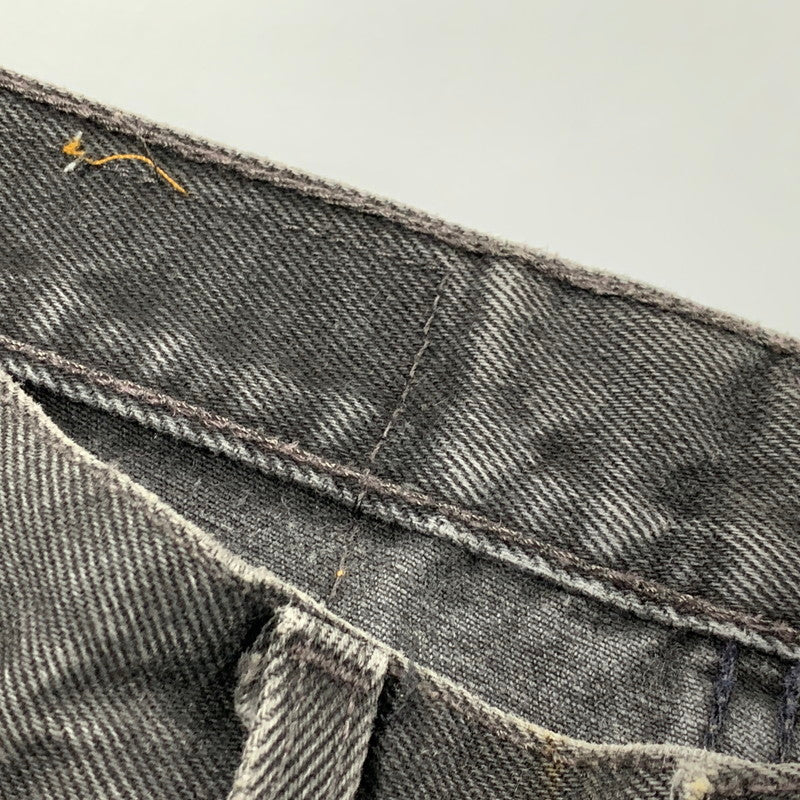 【中古品】【メンズ】 00550-0260 刻印554 USA製 90’S RELAXED FIT DENIM PANTS リラックス フィット デニム パンツ ズボン ボトムス 157-260318-ya-10-izu サイズ：33×36 カラー：BLACK 万代Net店