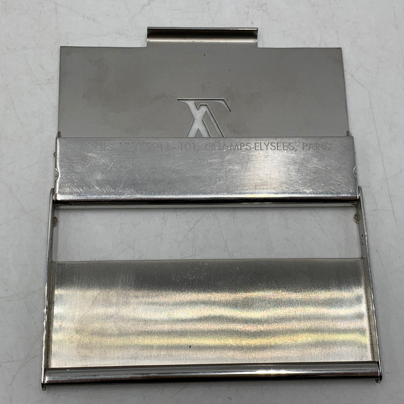【中古品】【メンズ/レディース】 LOUIS VUITTON ルイ・ヴィトン M65227 ポルト カルト シャンゼリゼ　カードケース 名刺入れ 179-260318-ya-06-izu カラー：シルバー 万代Net店