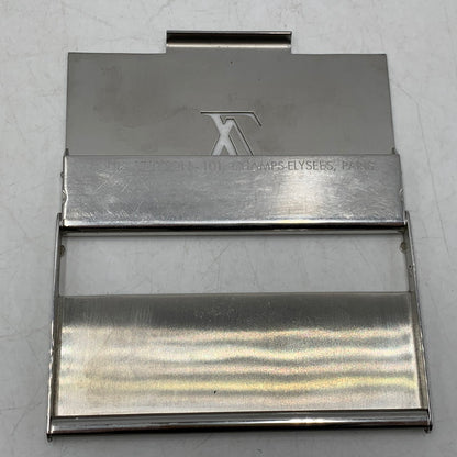 【中古品】【メンズ/レディース】 LOUIS VUITTON ルイ・ヴィトン M65227 ポルト カルト シャンゼリゼ　カードケース 名刺入れ 179-260318-ya-06-izu カラー：シルバー 万代Net店