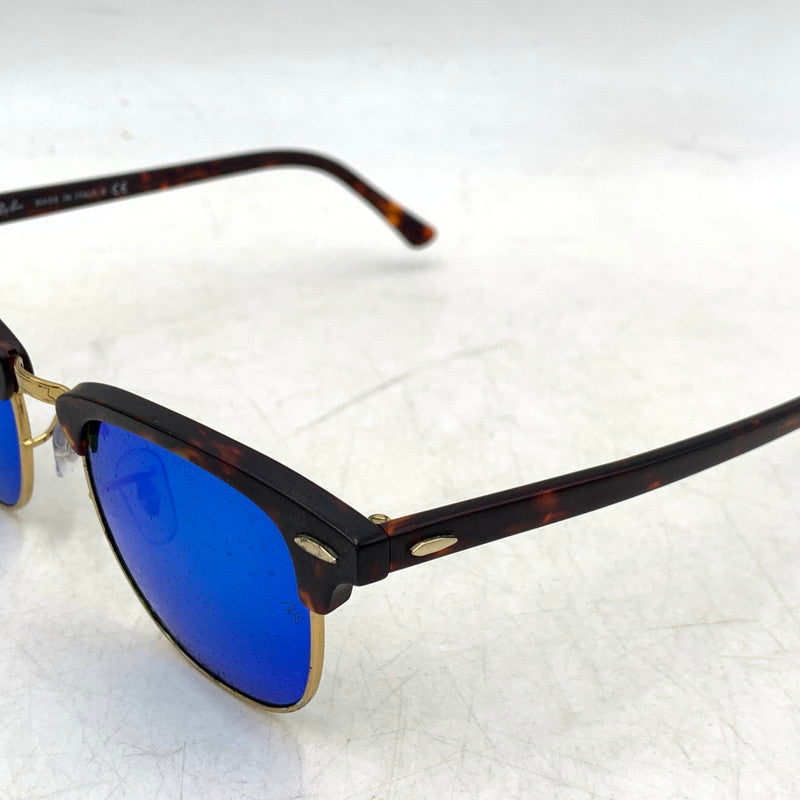 【中古品】【メンズ/レディース】 RAYBAN レイバン CLUBMASTER CLASSIC クラブマスター クラシック SUNGLASSES サングラス 203-260318-ya-07-izu サイズ：51口21 カラー：茶×グリーン系 万代Net店