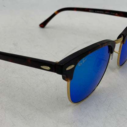 【中古品】【メンズ/レディース】 RAYBAN レイバン CLUBMASTER CLASSIC クラブマスター クラシック SUNGLASSES サングラス 203-260318-ya-07-izu サイズ：51口21 カラー：茶×グリーン系 万代Net店