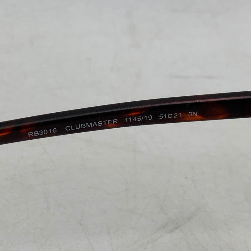 【中古品】【メンズ/レディース】 RAYBAN レイバン CLUBMASTER CLASSIC クラブマスター クラシック SUNGLASSES サングラス 203-260318-ya-07-izu サイズ：51口21 カラー：茶×グリーン系 万代Net店