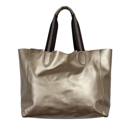 【中古品】【レディース】 COACH コーチ F59388 METALLIC TOTE BAG メタリック トートバッグ カバン 180-260319-kh-13-izu カラー：ピンクゴールド 万代Net店
