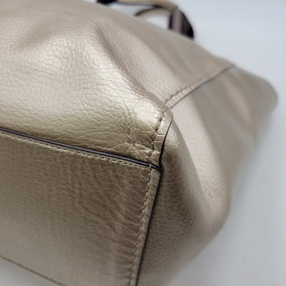 【中古品】【レディース】 COACH コーチ F59388 METALLIC TOTE BAG メタリック トートバッグ カバン 180-260319-kh-13-izu カラー：ピンクゴールド 万代Net店