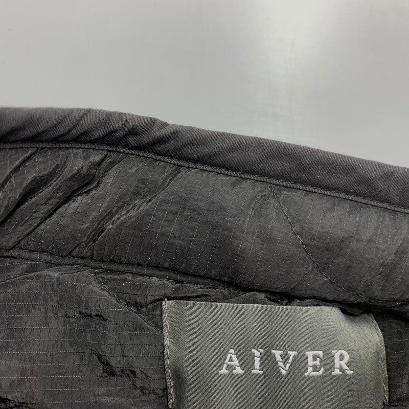 【中古品】【メンズ】 AIVER アイバー ACCRA245001 QUILTING VIETNAM LONG COAT キルティング ベトナム ロング コート アウター 147-260323-ya-08-izu サイズ：S カラー：BLACK 万代Net店
