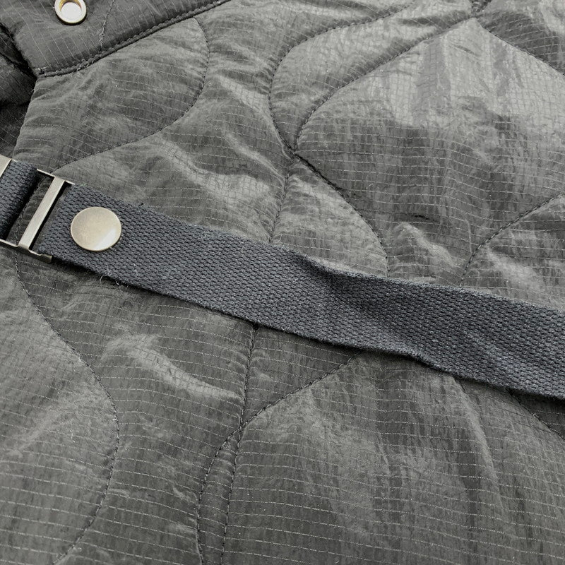 【中古品】【メンズ】 AIVER アイバー ACCRA245001 QUILTING VIETNAM LONG COAT キルティング ベトナム ロング コート アウター 147-260323-ya-08-izu サイズ：S カラー：BLACK 万代Net店